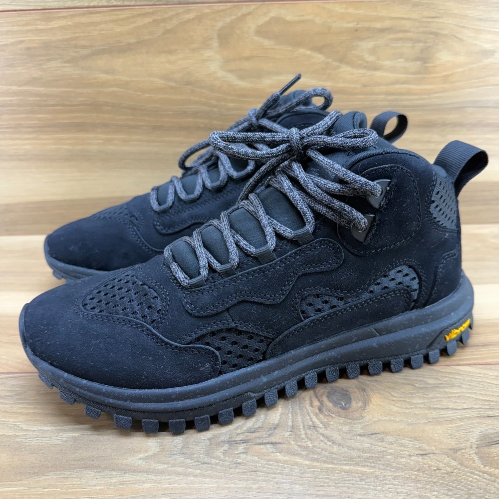 BRANDBLACK Santa Monica Mens 8 High Top Outdoor Hiking Sneakers Boots Vibram